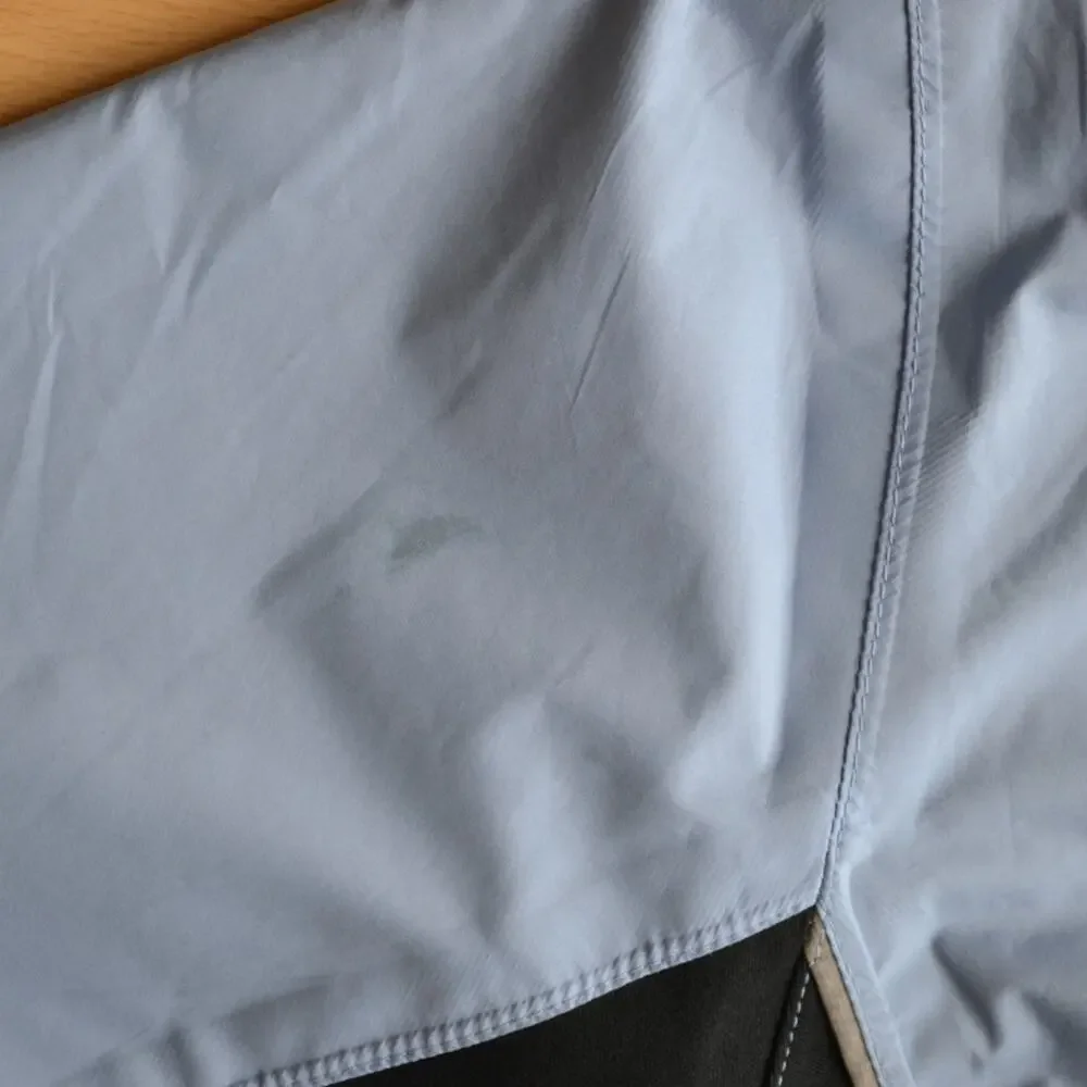 FootJoy DryJoys Short Sleeve Pullover Windbreaker Rain Jacket Size Small Blue